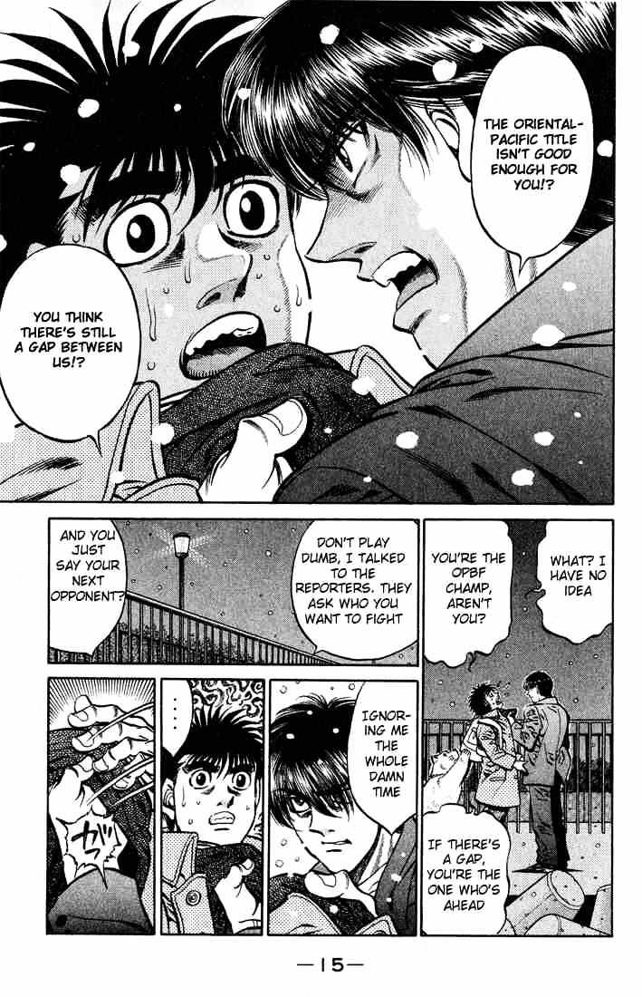 Hajime no Ippo: Fighting Spirit, Chapter 416 image 16